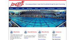Desktop Screenshot of kingfishswimming.com